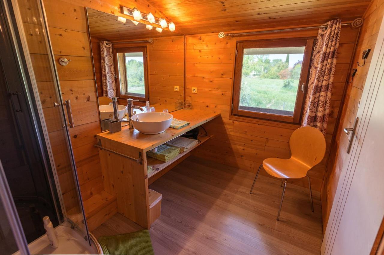 Chambre D'Hotes Neptune Wood Arzens Exterior photo